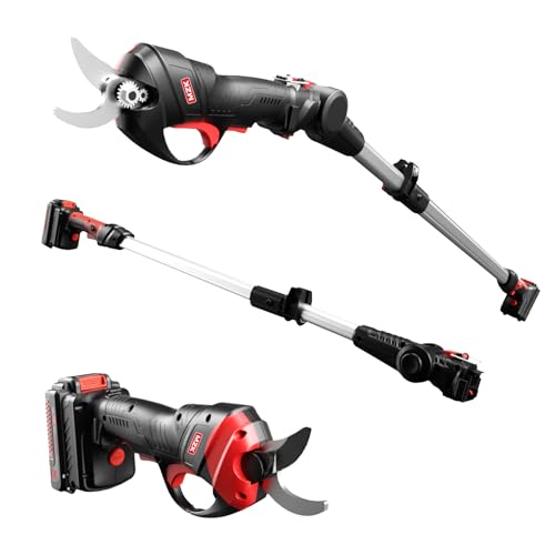 MZK 20V Pole Pruning Shear, Battery Powered Cordless Electric Prun...