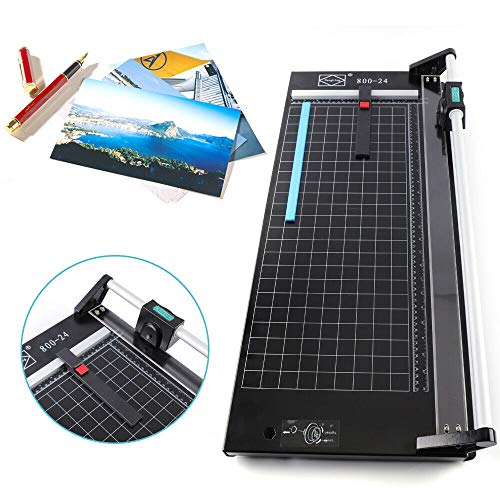 24/36 Inch Manual Rotary Paper Trimmer Precision Photo Paper Cutte...