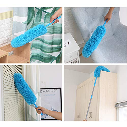 N / A Microfiber Feather Duster, Spider Web Cleaner 360° Flexible ...