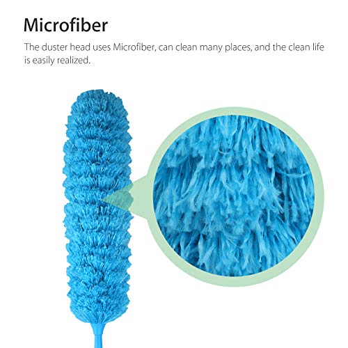 N / A Microfiber Feather Duster, Spider Web Cleaner 360° Flexible ...