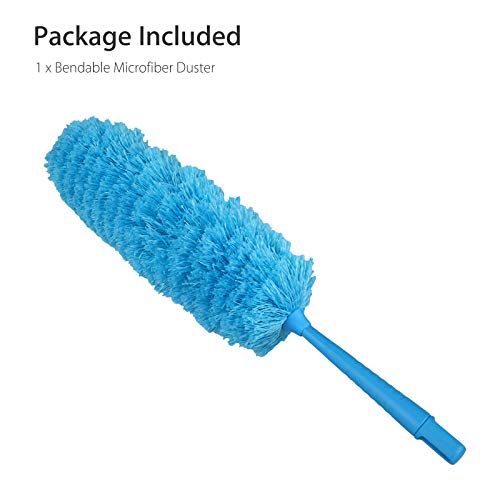 N / A Microfiber Feather Duster, Spider Web Cleaner 360° Flexible ...