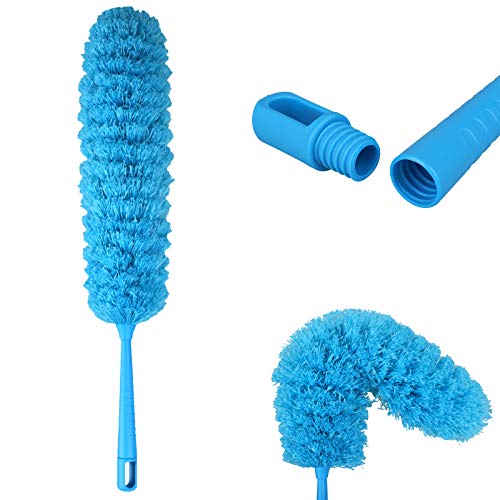 N / A Microfiber Feather Duster, Spider Web Cleaner 360° Flexible ...