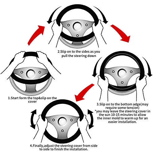 N\ A Steering Wheel Cover Pink Camo Car Boat SUV Universal 14.5 15...