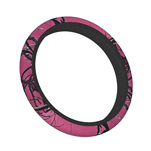 N\ A Steering Wheel Cover Pink Camo Car Boat SUV Universal 14.5 15...