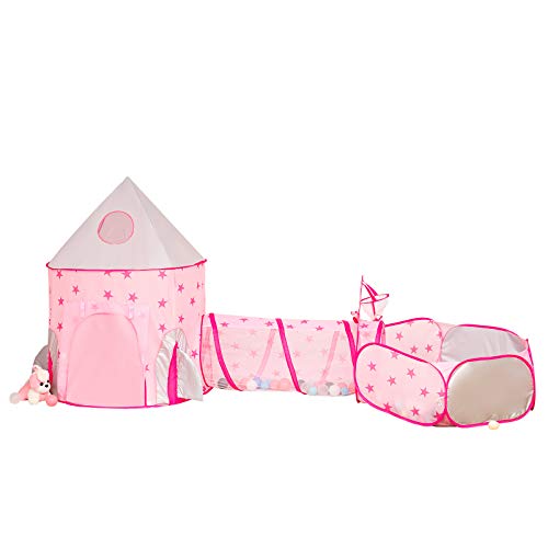 Kids Pop Up Play Tent and Tunnel Set -Foldable Pop up Kids Toddler...