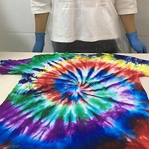 N/C Tie-dye DIY Kit with Rubber Bands Gloves, Safe Non-Toxic DIY F...