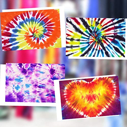 N/C Tie-dye DIY Kit with Rubber Bands Gloves, Safe Non-Toxic DIY F...