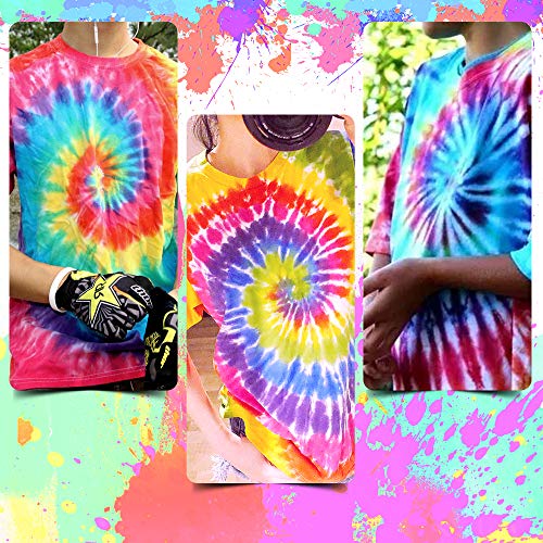 Tie Dye Kit 26 Colors - Fabric Dye Power Tulip Tie Dye for Clothes...