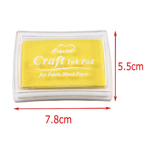 Ink Pads, 6pcs Craft Ink Pad Stamps for Kids DIY Multicolor Scrapb...