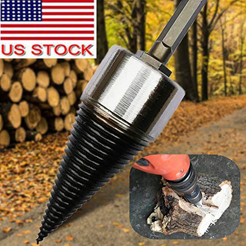 Heavy Wood Drill Bit Firewood Splitter U Anti-Skid Thread U Screw ...
