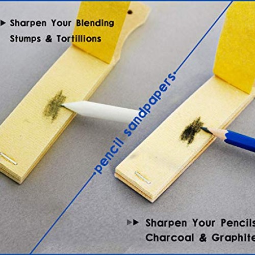 Norocme 12 PCS Blending Stumps and Tortillions Paper Art Blenders ...
