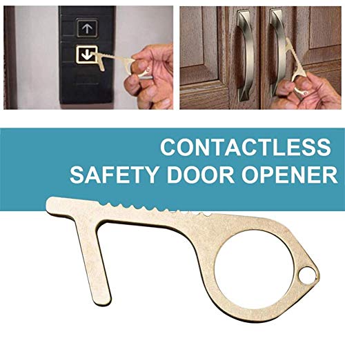 N/X 1/2 PCS Prevention Utlity Tool,Handheld Non-Contact Door Opene...