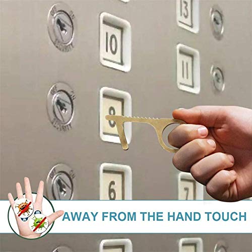 N/X 1/2 PCS Prevention Utlity Tool,Handheld Non-Contact Door Opene...