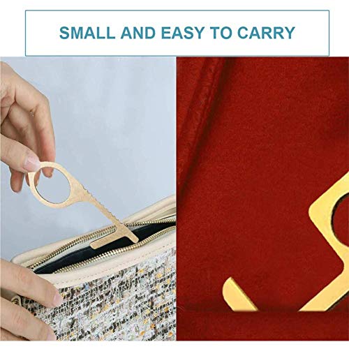 N/X 1/2 PCS Prevention Utlity Tool,Handheld Non-Contact Door Opene...