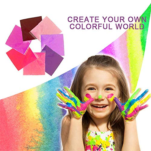 Tie Dye Kit, 7 Colors DIY Shirt Fabric Tie Dye Non-toxic Odorless ...