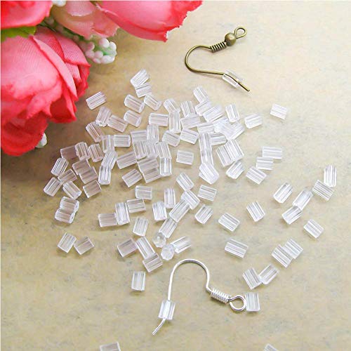 Clear Earring Backs, 500PCS Earring Stoppers, Hypo-allergenic Jewe...
