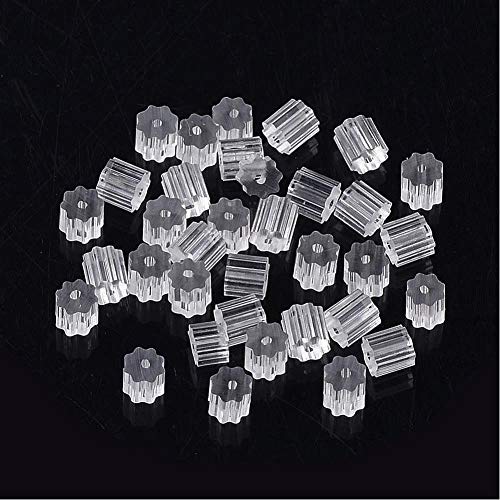Clear Earring Backs, 500PCS Earring Stoppers, Hypo-allergenic Jewe...