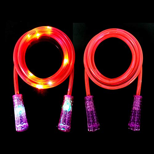 NACOLA Light Up Jump Rope,Led Jump Rope Flashing Color Change Skip...