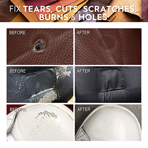 NADAMOO Leather Repair Kit for Couches, Vinyl Repair Kit for Furni...