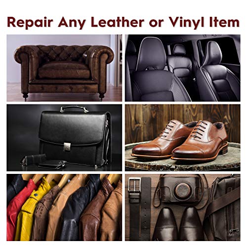 NADAMOO Leather Repair Kit for Couches, Vinyl Repair Kit for Furni...