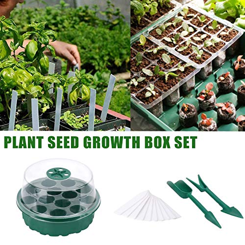 Naladoo 1Set Seedling Trays Seed Starter Kit, Seed Planting Tray, ...