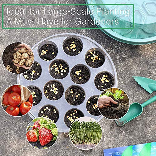 Naladoo 1Set Seedling Trays Seed Starter Kit, Seed Planting Tray, ...