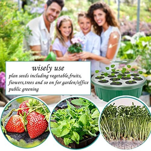 Naladoo 1Set Seedling Trays Seed Starter Kit, Seed Planting Tray, ...