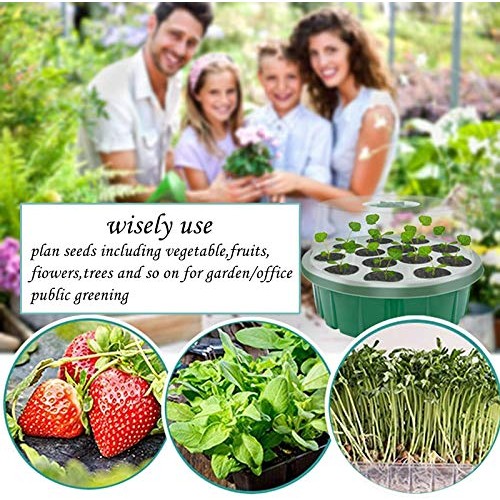 Naladoo 1Set Seedling Trays Seed Starter Kit, Seed Planting Tray, ...