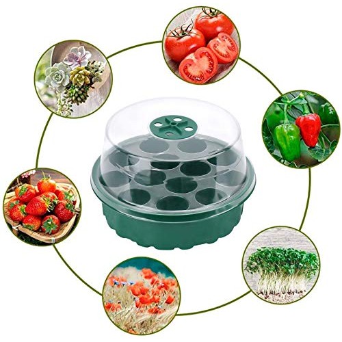 Naladoo 1Set Seedling Trays Seed Starter Kit, Seed Planting Tray, ...