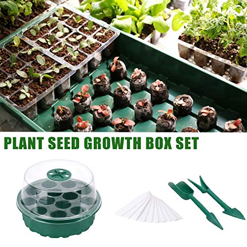 Naladoo 1Set Seedling Trays Seed Starter Kit, Seed Planting Tray, ...