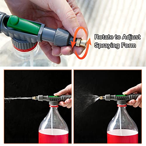 2pcs Handheld Sprayer - High Pressure Air Pump Manual Sprayer with...