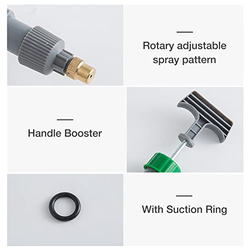 2pcs Handheld Sprayer - High Pressure Air Pump Manual Sprayer with...