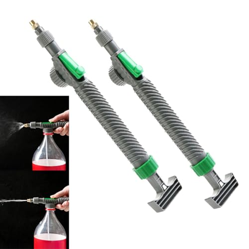 2pcs Handheld Sprayer - High Pressure Air Pump Manual Sprayer with...