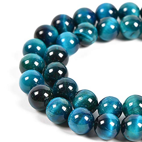 Nancybeads Natural Gemstone Round Spacer Loose Beads for Jewelry M...