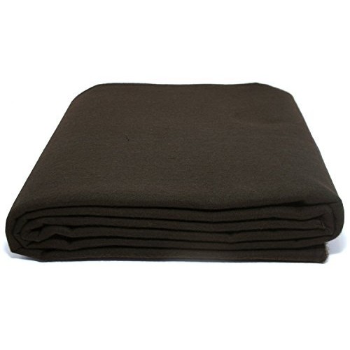 Anti-Tarnish Silver Cloth - Pre-cut by the Yard - Brown 2 Yards b...