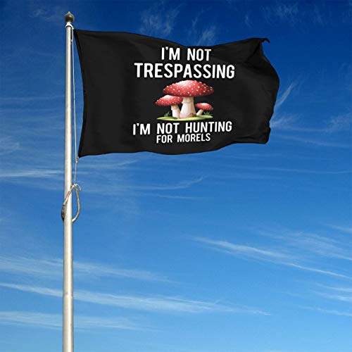 NANDAOFENG Im Not Trespassing Im Not Hunting for Morels Retro Fl...