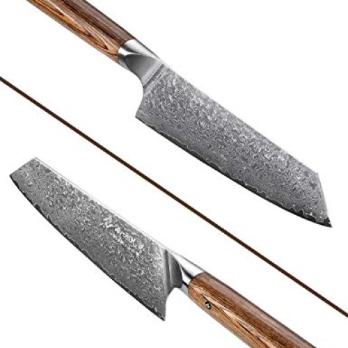 Damascus Santoku Knife 7 Inch Light Weight Professional Damascus S...