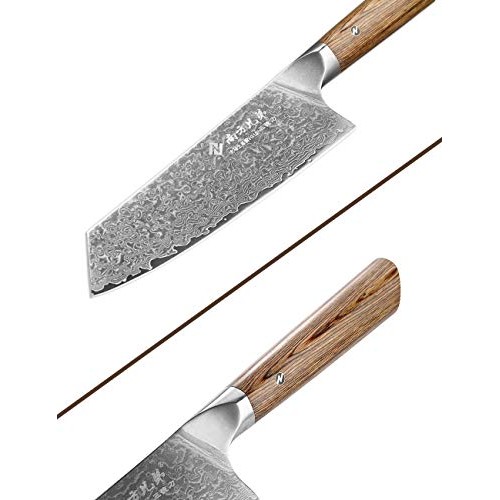 Damascus Santoku Knife 7 Inch Light Weight Professional Damascus S...