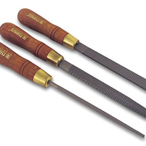 Narex 3 Piece Set Round Rattail, Half Round and Rectangular 150 mm...