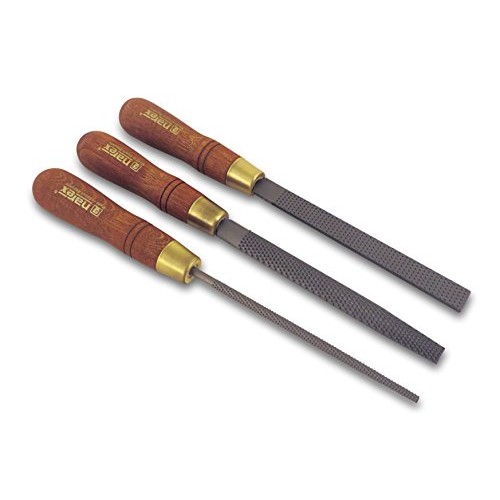 Narex 3 Piece Set Round Rattail, Half Round and Rectangular 150 mm...