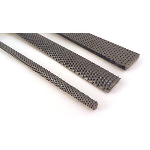 Narex 3 Piece Set Round Rattail, Half Round and Rectangular 200 mm...