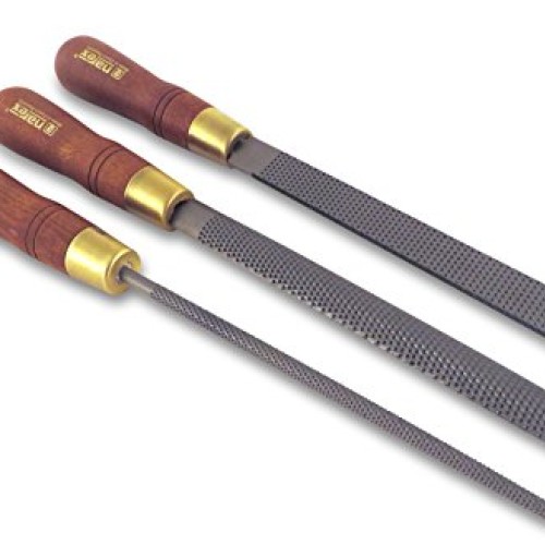Narex 3 Piece Set Round Rattail, Half Round and Rectangular 200 mm...