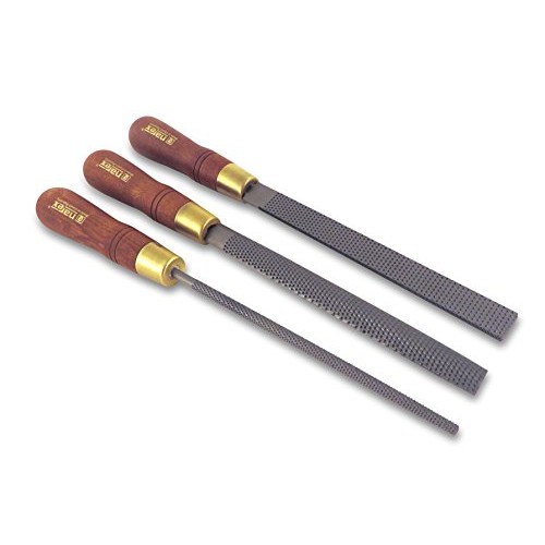 Narex 3 Piece Set Round Rattail, Half Round and Rectangular 200 mm...