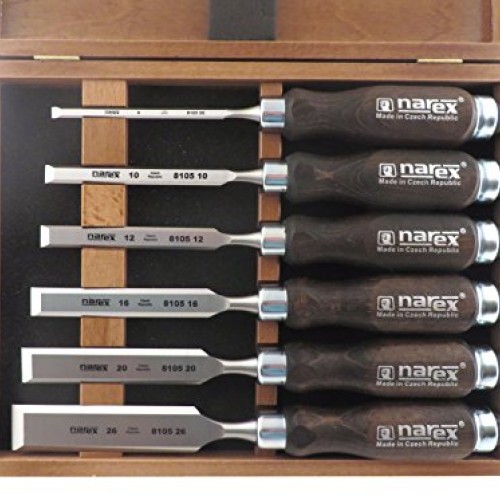 Narex 6 pc set 6mm 1/4, 10 3/8, 12 1/2, 16 5/8, 20 13...