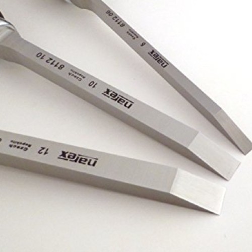 Narex Czech Steel 3 piece set 6 mm, 10 mm, and 12 mm Mortise Chise...