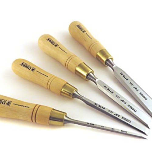 Narex Czech Steel Premium 4 pc Set True Imperial 1/8, 3/8, 5/8, 7/...