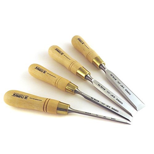 Narex Czech Steel Premium 4 pc Set True Imperial 1/8, 3/8, 5/8, 7/...