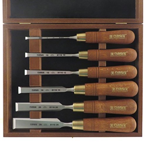 Narex Czech Steel Premium 6 pc set w/ 6 mm 1/4, 10 mm 3/8, 1...