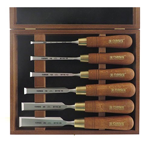 Narex Czech Steel Premium 6 pc set w/ 6 mm 1/4, 10 mm 3/8, 1...