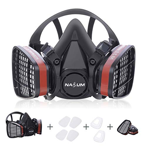 Face Cover NASUM Face Cover Reusable Half Face Cover,Paint Face Co...